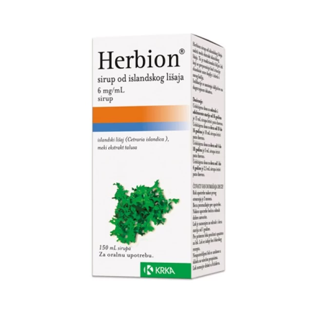 HERBION SIRUP ISLANDSKI LIŠAJ 150ML