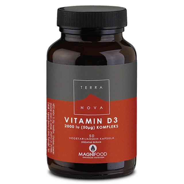 TERRANOVA VITAMIN D3 2000IJ KAPSULE A50