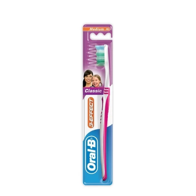 ORAL B ČETKICA CLASSIC 3-EFFECT MEDIUM