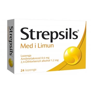 STREPSILS MED I LIMUN PASTILE A24