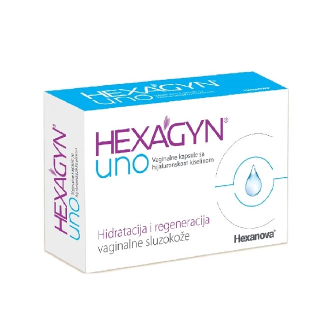 HEXAGYN UNO VAGINALNE KAPSULE 10 KOMADA