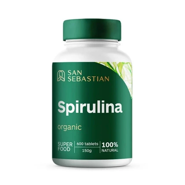 SAN SEBASTIAN SPIRULINA TABLETE 250MG A600