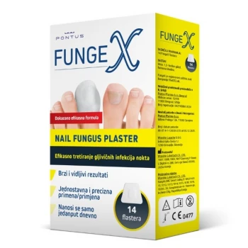 FUNGEX NAIL FUNGUS PLASTER A 14