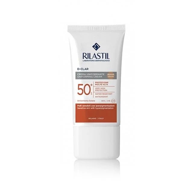 RILASTIL D-CLAR TONIRANA KREMA ZA ZAŠTITU OD SUNCA MEDIUM SPEF50  40ML