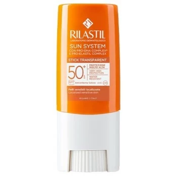 RILASTIL SUN SYSTEM TRANSPARENTNI STIK ZA ZAŠTITU KOŽE OD SUNCA SPF 50+ 8,5ML