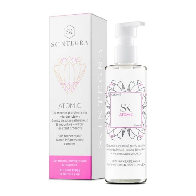 SKINTEGRA ATOMIC ULJNI PREDČISTAČ ZA SVE TIPOVE KOŽE 200ML