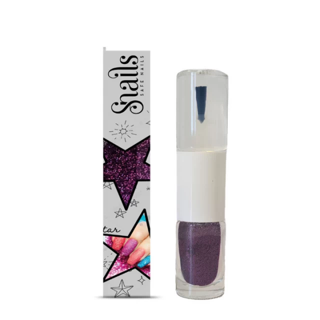 SNAILS LAK ZA NOKTE SA ŠLJOKICAMA MAGIC DUST PURPLE