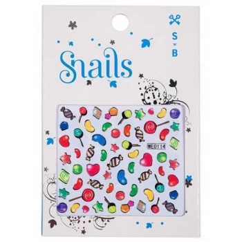SNAILS STIKERI ZA NOKTE CANDY BLAST