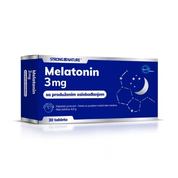 STRONG NATURE MELATONIN 3MG 30 KAPSULA