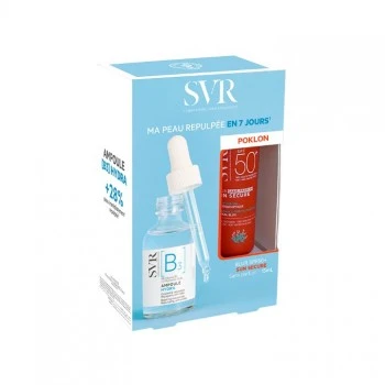 SVR PROMO SET B3 HYDRA AMPULA 30ML +  SUN SECURE BLUR MUS-KREMA BEZ PARFEMA SPF50+ 15ML