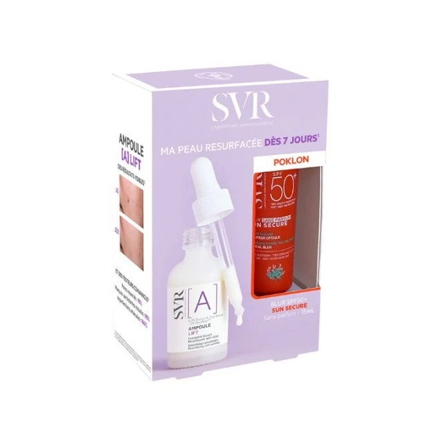 SVR PROMO SET A LIFT AMPULA 30ML + SUN SECURE BLUR MUS-KREMA BEZ PARFEMA SPF50+ 15ML