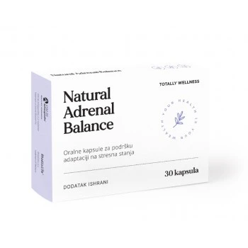 TOTALLY WELLNESS NATURAL ADRENAL BALANCE KAPSULE A30