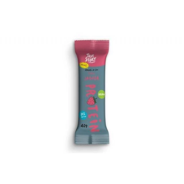 TRUE STORY TVOJ BAR JAGODA PROTEIN 40G
