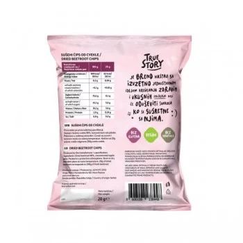 TRUE STORY SUŠENI ČIPS OD CVEKLE 20G