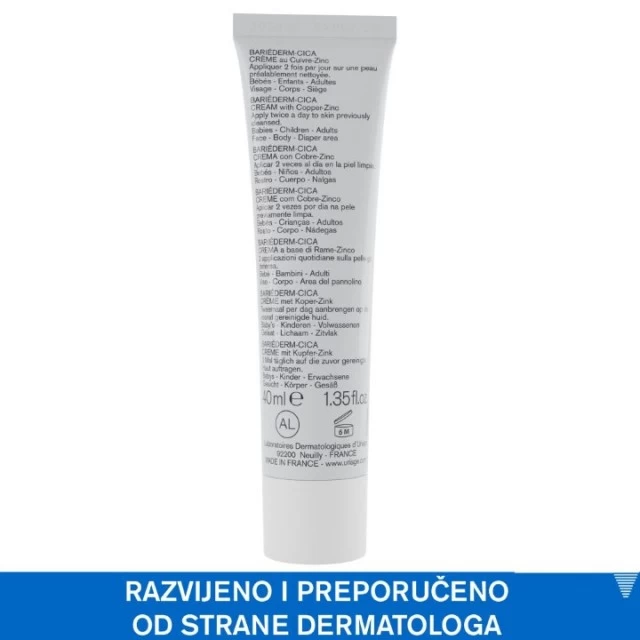 URIAGE BARIEDERM CICA KREM 40ML