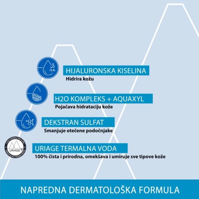 URIAGE EAU THERMALE KREMA ZA PODRUČJE OKO OKA 15ML