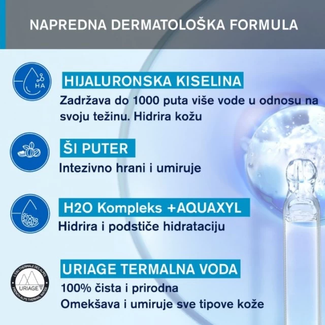 URIAGE EAU THERMALE KREMA RICHE 40ML