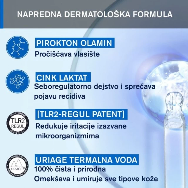 URIAGE DS ŠAMPON PROTIV PERUTI 200ML