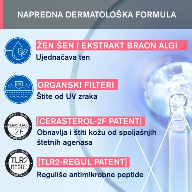 URIAGE ROSELIANE CC KREMA SPF30 40ML