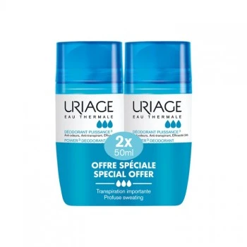 URIAGE EAU THERMALE POWER 3 DEO ROLL-ON PROMO 2X50ML