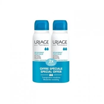 URIAGE DEODORANT 2x125ML PROMO