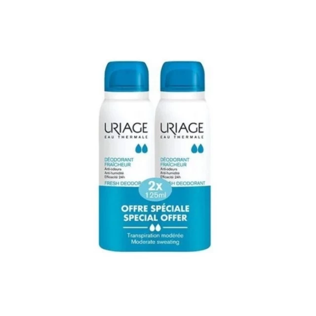 URIAGE DEODORANT 2x125ML PROMO