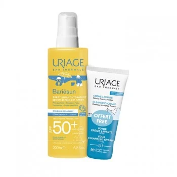 URIAGE BARIESUN PROMO KIDS SPREJ SPF50+ 200 ML + CREME LAVANTE PENUŠAVA EMULZIJA ZA PRANJE 50 ML