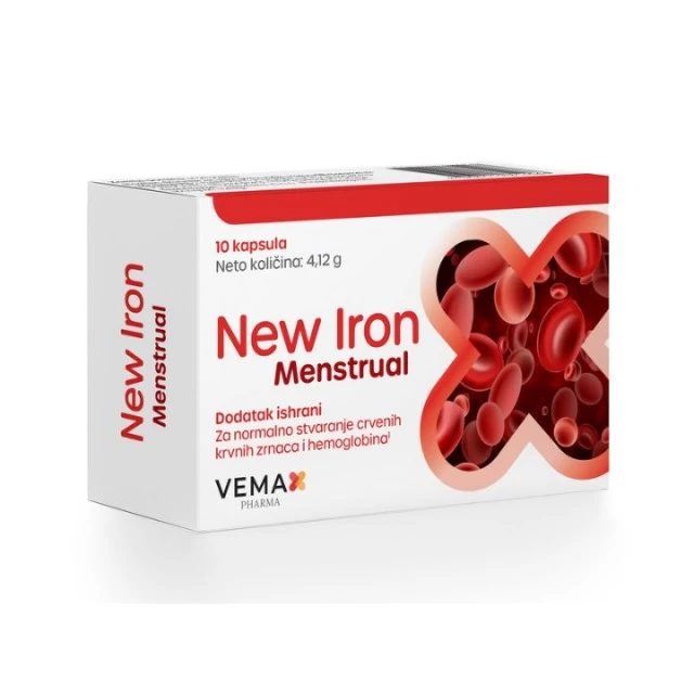NEW IRON MENSTRUAL KAPSULE A10