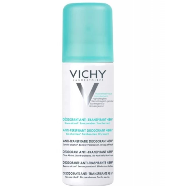 VICHY DEODORANT ANTIPERSPIRANT SPREJ PROTIV ZNOJENJA 125 ML
