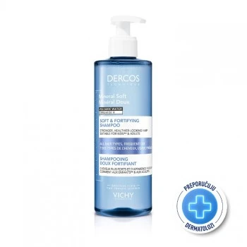 VICHY DERCOS MINERAL ŠAMPON 400ML