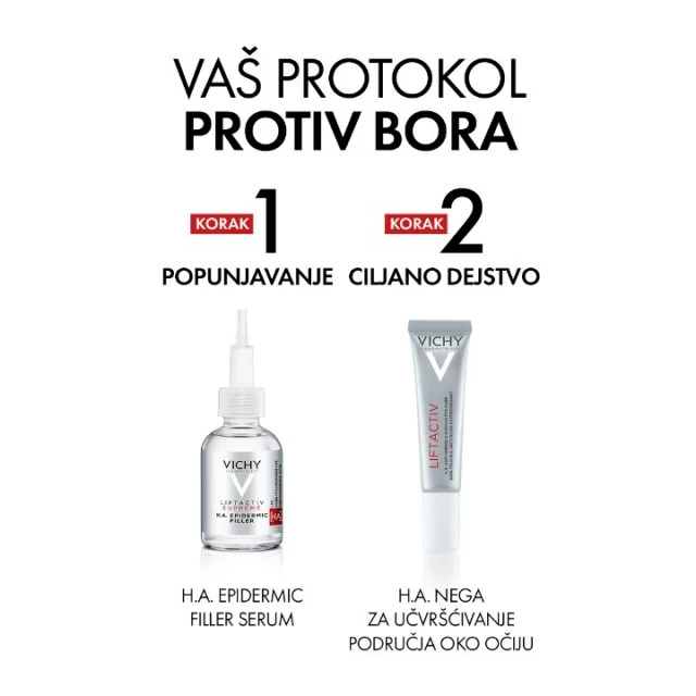 VICHY LIFTACTIV SUPREME EYES NEGA ZA KOREKCIJU BORA I ČVRSTINE KOŽE OKO OČIJU 15ML