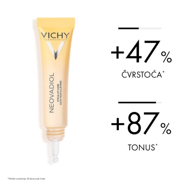 VICHY NEOVADIOL MULTIKOREKTIVNA NEGA ZA GUŠĆU I GLATKIJU KOŽU ZA PODRUČJE OKO OČIJU I USANA 15ML