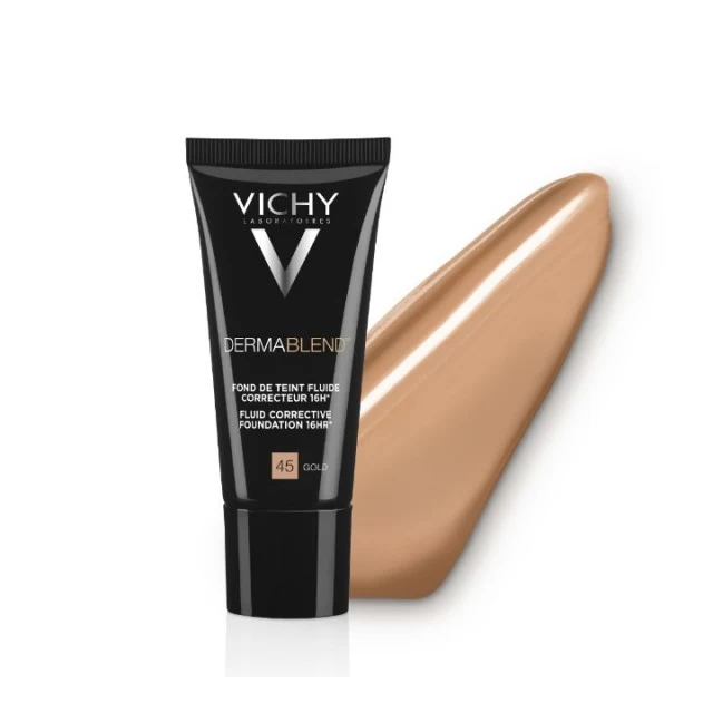 VICHY DERMABLEND CORRECTOR TEČNI KOREKTIVNI PUDER SPF 28 30ML 45 GOLD