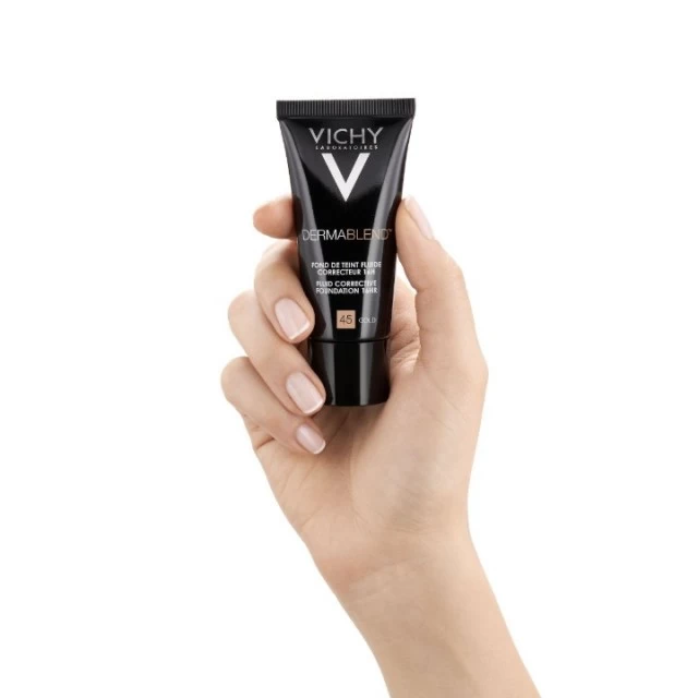 VICHY DERMABLEND CORRECTOR TEČNI KOREKTIVNI PUDER SPF 28 30ML 45 GOLD