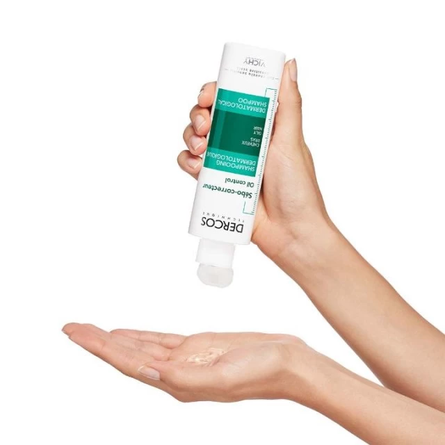VICHY DERCOS ŠAMPON ZA REGULACIJU MASNOĆE VLASIŠTA PROTIV SEBUMA 200ML