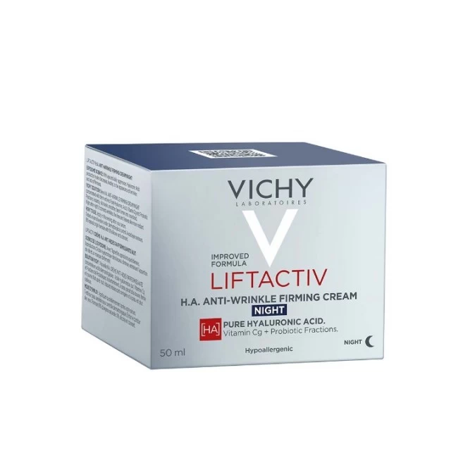 VICHY LIFTACTIV SUPREME NIGHT NOĆNA NEGA ZA KOREKCIJU BORA I ČVRSTINE KOŽE ZA OSETLJIVU KOŽU 50ML
