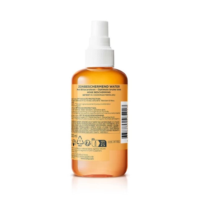 VICHY IDEAL SOLEIL VODICA ZA ZAŠTITU OD SUNCA SA BETA KAROTENOM SPF30 200ML