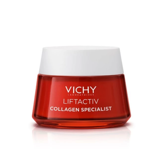 VICHY LIFTACTIV COLLAGEN SPECIALIST DNEVNA NEGA PROTIV BORA, ZA OBNAVLJANJE RAZINE KOLAGENA U KOŽI I UJEDNAČEN TEN 50ML