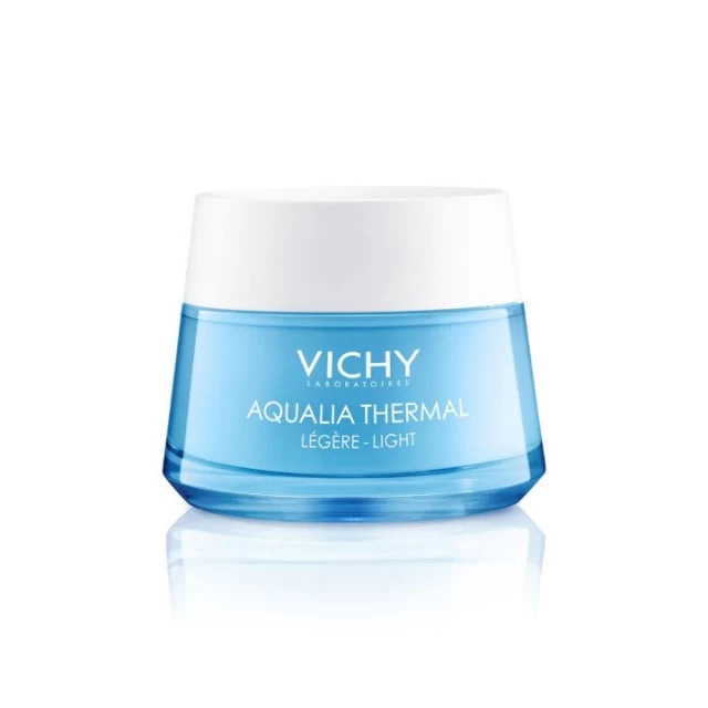 VICHY AQUALIA THERMAL LEGERE LAGANA KREMA ZA HIDRATACIJU KOŽE SA HIJALURONSKOM KISELINOM, NORMALNA DO MEŠOVITA KOŽA 50ML