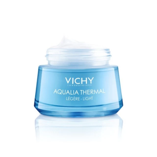 VICHY AQUALIA THERMAL LEGERE LAGANA KREMA ZA HIDRATACIJU KOŽE SA HIJALURONSKOM KISELINOM, NORMALNA DO MEŠOVITA KOŽA 50ML
