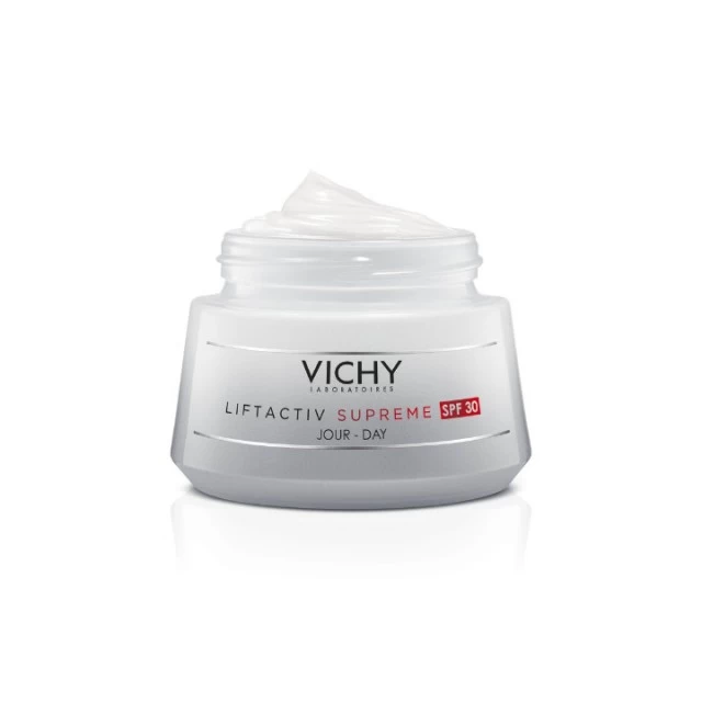 VICHY LIFTACTIV SUPREME INTENZIVNA DNEVNA NEGA ZA KOREKCIJU BORA I ČVRSTINE KOŽE UZ SPF 30 I HIJALURONSKU KISELINU 50ML