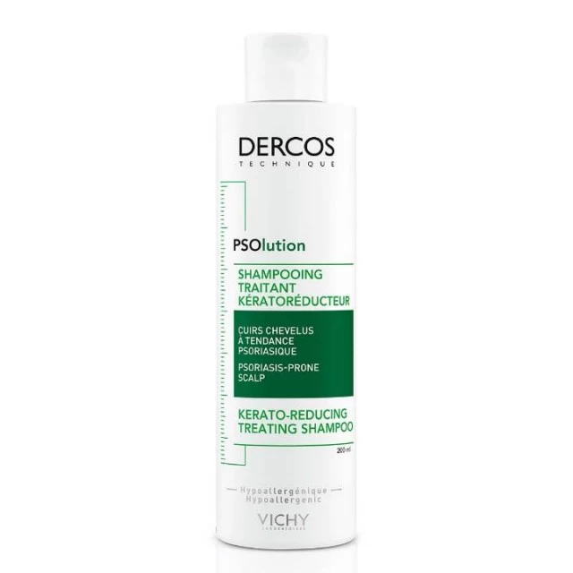 VICHY DERCOS PSOLUTION ŠAMPON ZA VLASIŠTE SKLONO PSORIJAZI PROTIV SKVAMA, OSEĆAJA SVRABA I PESKANJA 200ML VICHY DERCOS PSOLUTION ŠAMPON ZA VLASIŠTE SKLONO PSORIJAZI PROTIV SKVAMA, OSEĆAJA SVRABA I PESKANJA 200ML
