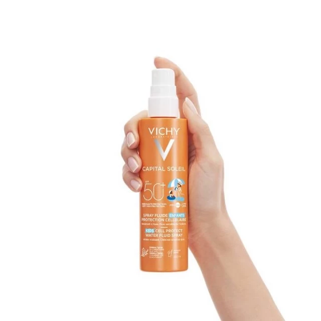 VICHY CAPITAL SOLEIL VODENO FLUIDNI SPREJ ZA DECU SPF50 200ML