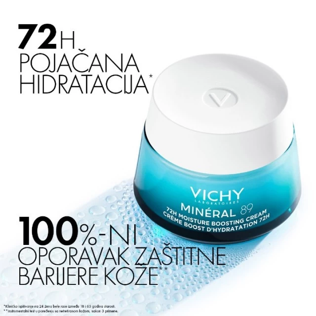 VICHY MINERAL 89 LIGHT KREMA ZA INTENZIVNU HIDRATACIJU TOKOM 72 SATA 50 ML
