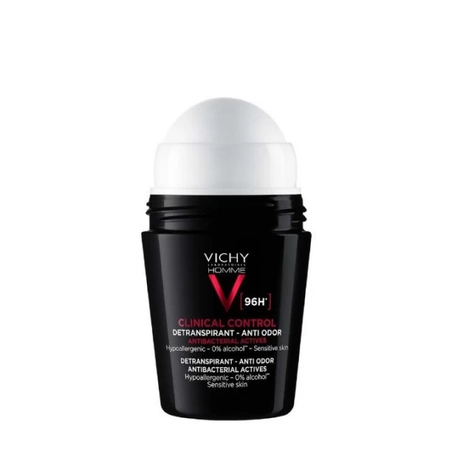 VICHY HOMME DEODORANT ROLL-ON CLINICAL CONTROL 96H 50 ML