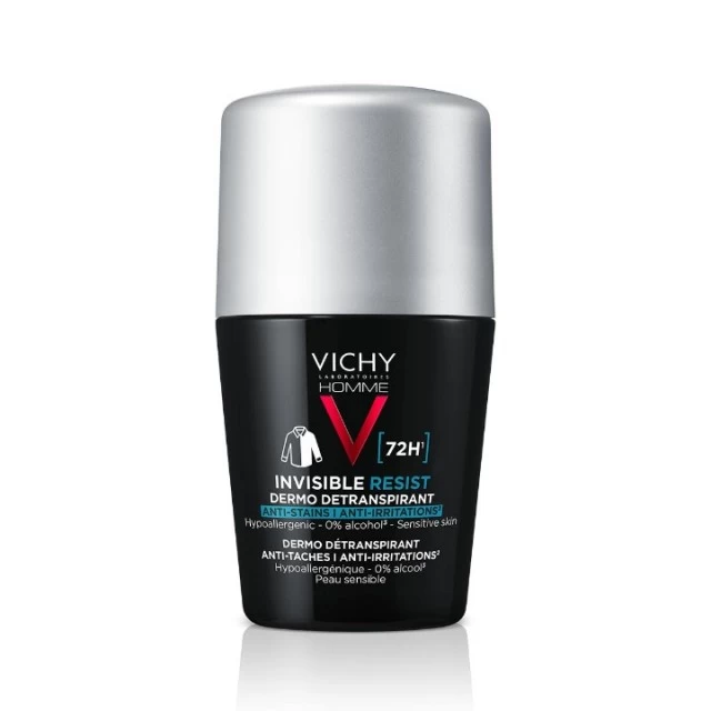 VICHY HOMME DEODORANT ROLL-ON ZA ZAŠTITU OD ZNOJENJA DO 72H 50ML