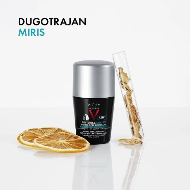 VICHY HOMME DEODORANT ROLL-ON ZA ZAŠTITU OD ZNOJENJA DO 72H 50ML