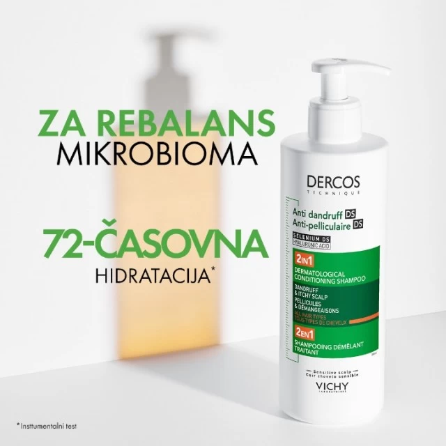 VICHY DERCOS ŠAMPON PROTIV PERUTI DS 2U1 200ML