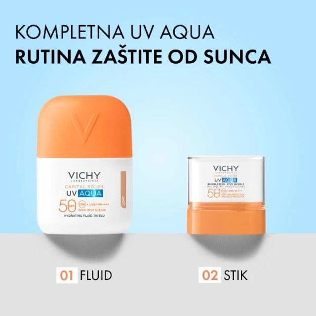 VICHY CAPITAL SOLEIL UV AQUA TONIRANI FLUID LIGHT SPF50+ 50ML