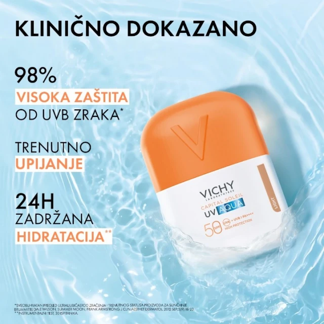 VICHY CAPITAL SOLEIL UV AQUA TONIRANI FLUID LIGHT SPF50+ 50ML
